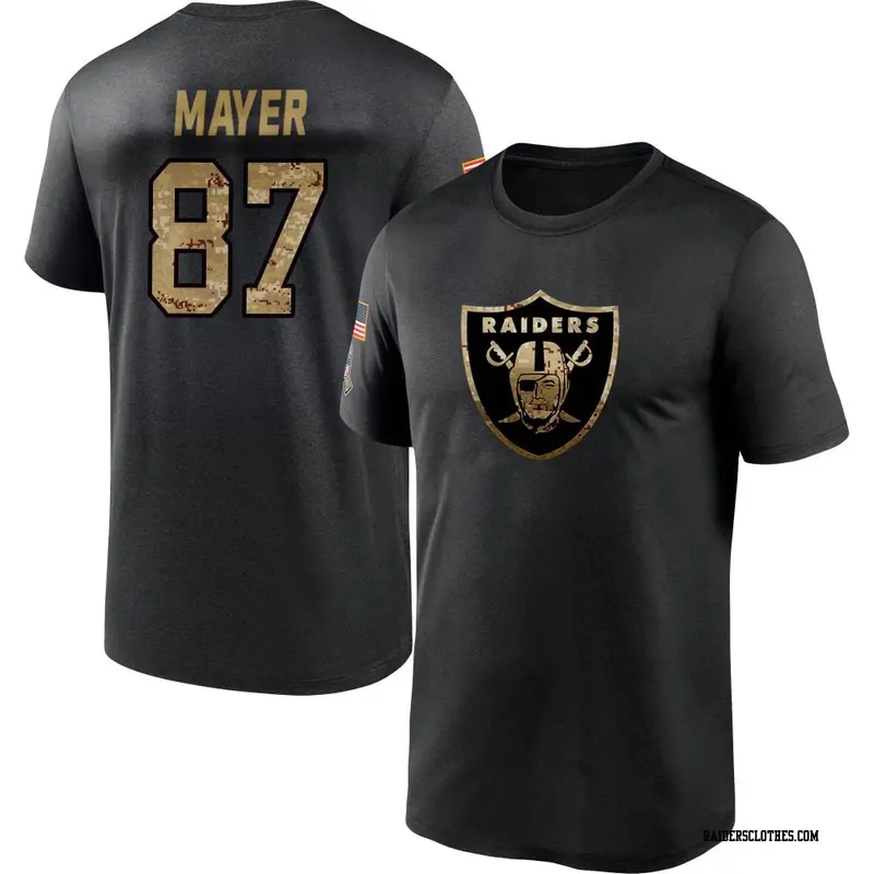 Hunter Renfrow Las Vegas Raiders Youth Black by Midnight Mascot T-Shirt 