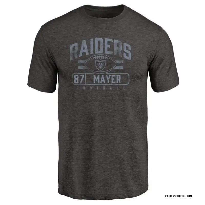 Davante Adams Las Vegas Raiders Youth Backer T-Shirt - Ash